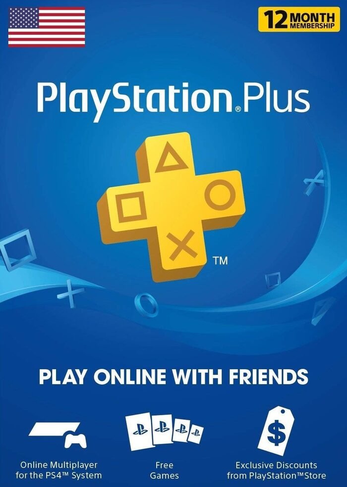 Delvis Rød dato høflighed PlayStation Plus Card 365 Days (USA) - Tropia Shop