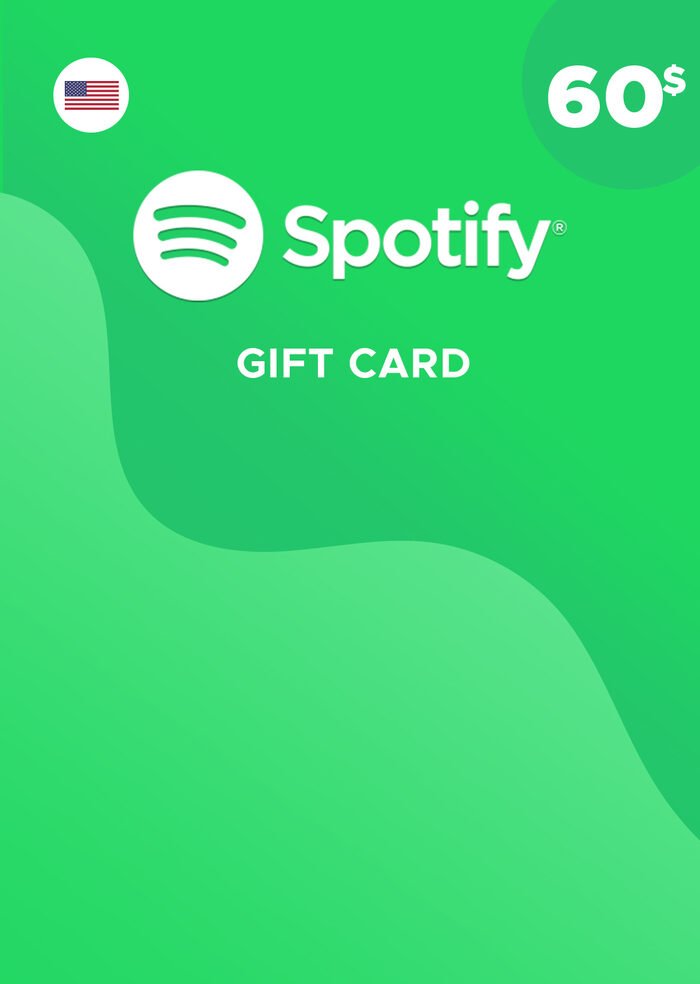 Spotify Gift Card 60 USD (USA) - Tropia Shop